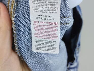 jeansy benetton: Spodnie jeansowe, Pepco, 13 lat, 158, stan - Idealny — 5