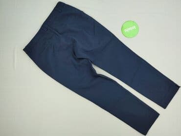 spodnie ze stringami: Stradivarius, Spodnie materiałowe damskie, M — 3