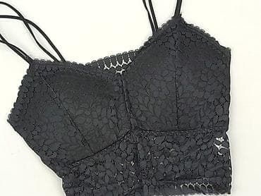 stanik push up: Koronkowy top bralette HANA – czarny - Damski, nie dla dziecka - — 1