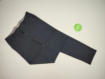 woskowane legginsy z wysokim stanem zara: Material trousers for women, size 6XL (EU 52) — 2