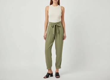 jeansy paper bag reserved: Reserved YFL, Material trousers for women, size XS — 7