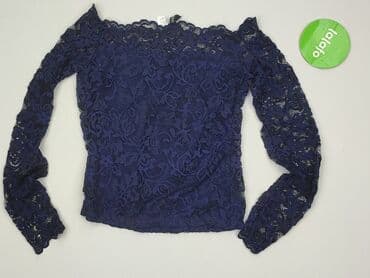 bluzka z kwiatem 3d h: H&M, Bluzka damska, rozmiar S — 3