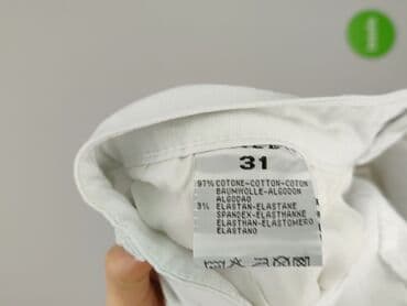 legginsy eko skóra matowe: Jeans for women, L — 5