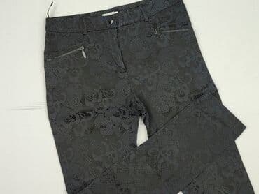 legginsy woskowane matowe: Material trousers for women, size L (EU 40) — 1