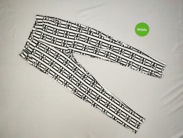 legginsy czarne prążkowane: Legginsy Sportowe damskie, rozmiar S — 3