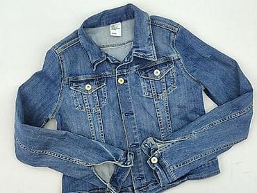 hm kurtka race: H&M, Kurtka jeansowa damska, rozmiar M — 1