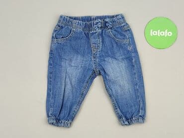 джинсова куртка: Denim pants, 3-6 months, condition - Good — 2
