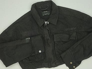 pull and bear cargo: Bershka, Women`s jeans jacket, size S — 1