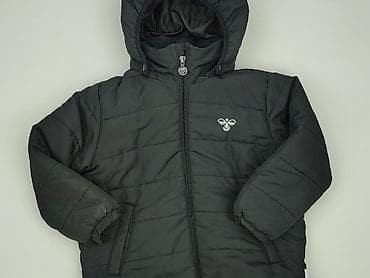 czapki widzewa: Kurtka puchowa Hummel, 5-6 lat, Tkaniny syntetyczne, stan - Bardzo dobry — 1
