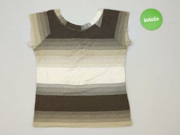 bluzki w paski rękaw 3 4: Bluzka damska, rozmiar S — 4