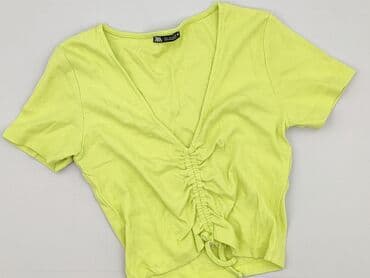 neonowe spodnie damskie: Zara, Top damski, rozmiar L — 1