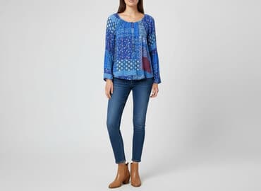 b c collection bluzy: Bpc bonprix collection, Women's blouse, size M — 6