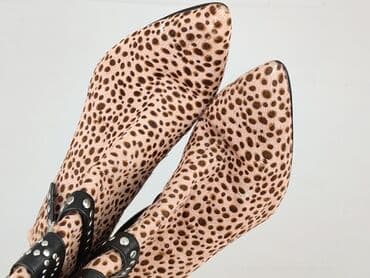 klapki z futerkiem steve madden: Botki damskie, 39 — 5