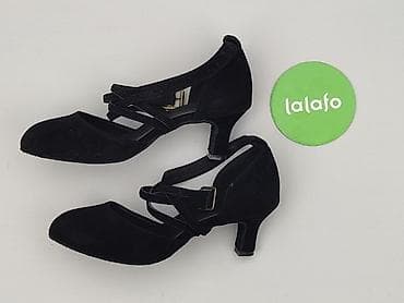 glany na platformie ccc: Czarne damskie czółenka taneczne na niskim obcasie - Przeznaczenie — 2