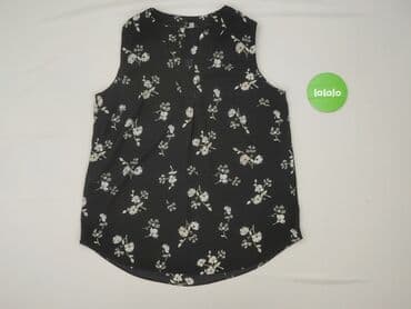 bluzka damska czarna krótki rękaw: Bluzka damska, rozmiar XL — 2