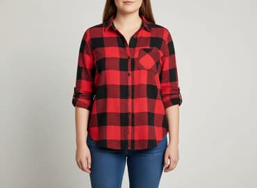 koszula flanelowa jula: H&M Divided, Koszula damska, rozmiar XL — 1