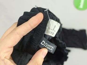 spodnie czarne damskie z niskim stanem: H&M, Spodnie materiałowe damskie, rozmiar S — 5