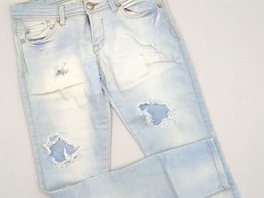 jeansy dla puszystych pań: Bershka, Jeansy damskie, rozmiar S — 1