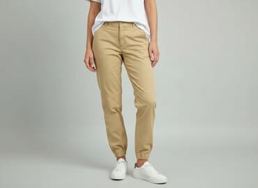 joggery beżowe damskie: Tally Weijl, Spodnie materiałowe damskie, rozmiar S — 6