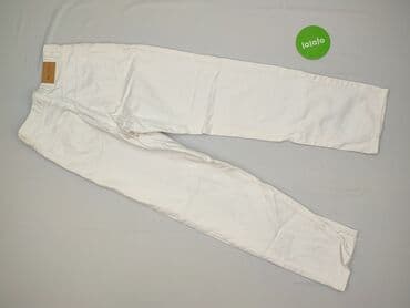 biała obcisła koszulka: Monki, Jeansy damskie, 2XS — 3