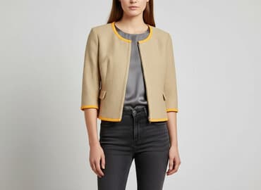 viralowe klapki: Turnover, Marynarka damska, rozmiar S — 7