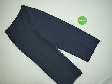 jeans multiblu: Marks & Spencer, Spodnie materiałowe damskie, rozmiar L — 2