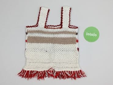 sukienka do chrztu na szydełku wzór: Top damski, rozmiar S — 4