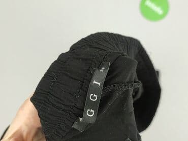 spodnie jogger damskie z łańcuszkiem: AGGI, Spodnie damskie, XS — 4