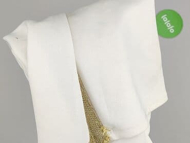 klapki kremowe: Sukienka damska, rozmiar S — 4