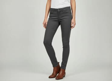 jeans mom slim fit stradivarius: Jeansy damskie, S — 6