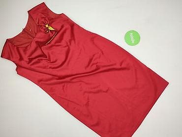bordo: Sukienka damska, rozmiar L — 2
