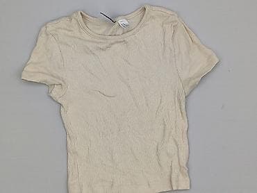biale spodenki hm: H&M Divided, T-shirt damski, rozmiar XS — 1
