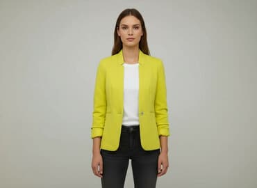 żółta kurtka damska reserved: Marynarka damska, rozmiar S — 6