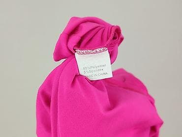 bluzki basic z dekoltem v: Calvin Klein, T-shirt damski, rozmiar S — 5