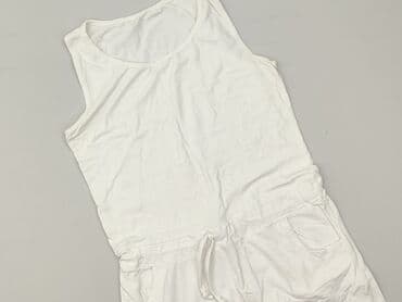 białe krótkie legginsy pod sukienkę: Sukienka damska, rozmiar L — 1