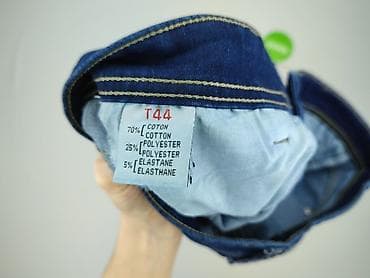 spodnie girlfriend: Jeansy damskie, rozmiar L — 6