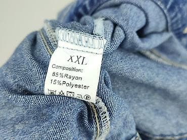 kurtka dlx: Kurtka jeansowa damska, rozmiar 2XL — 4