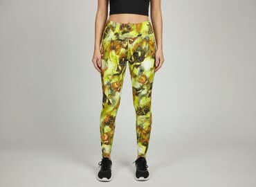 kolorowe leginsy: Styled In Italy, Legginsy Sportowe damskie, rozmiar L — 7