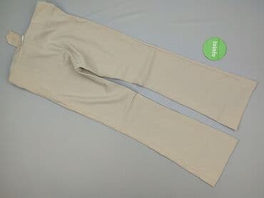 paski do sukienek ozdobne: Spodnie materiałowe damskie, S — 3
