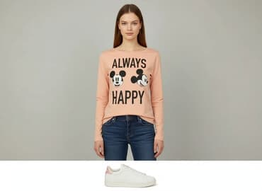 koszulka miki: Disney, Bluzka damska, rozmiar S — 1