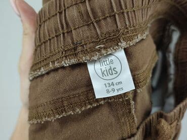 krotkie skarpety reserved: Material trousers, Little kids, 9 years, 128/134, condition - Very good — 5