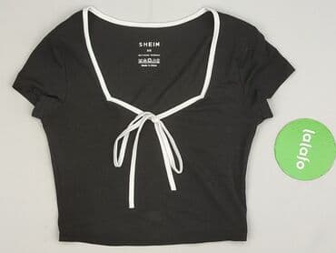 shein czarne bluzki: Shein, Top damski, rozmiar XS — 2