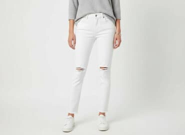 pull and bear jeansy damskie: PULL&BEAR, Jeansy damskie, rozmiar L — 6