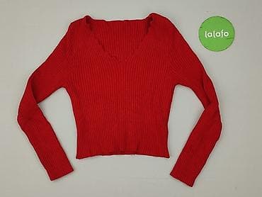 sweter crop top: Sweter damski, rozmiar S — 2