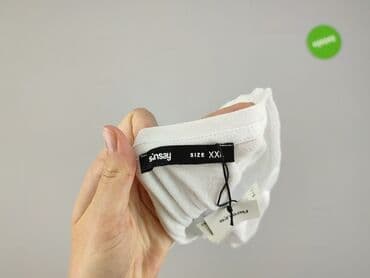 białe t shirty sinsay: Sinsay, T-shirt damski, rozmiar 2XL — 5