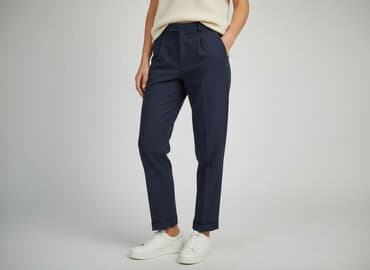 garnitury standard: Spodnie materiałowe damskie, rozmiar L — 1