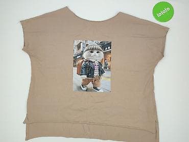pull and beear: T-shirt damski, rozmiar 6XL — 2