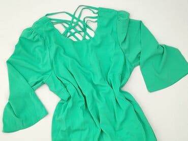 reserved sukienka butelkowa zieleń: Sukienka damska, rozmiar S — 1