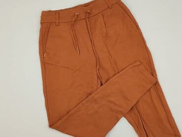 legginsy w kwiaty damskie: Material trousers for women, XS — 1