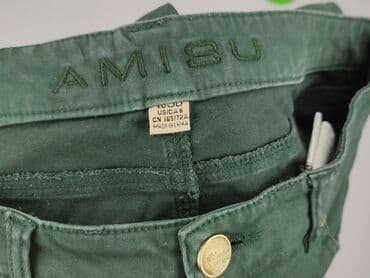 Women: Amisu, Material trousers for women, size S (EU 36) — 4